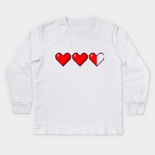 Three hearts Kids Long Sleeve T-Shirt